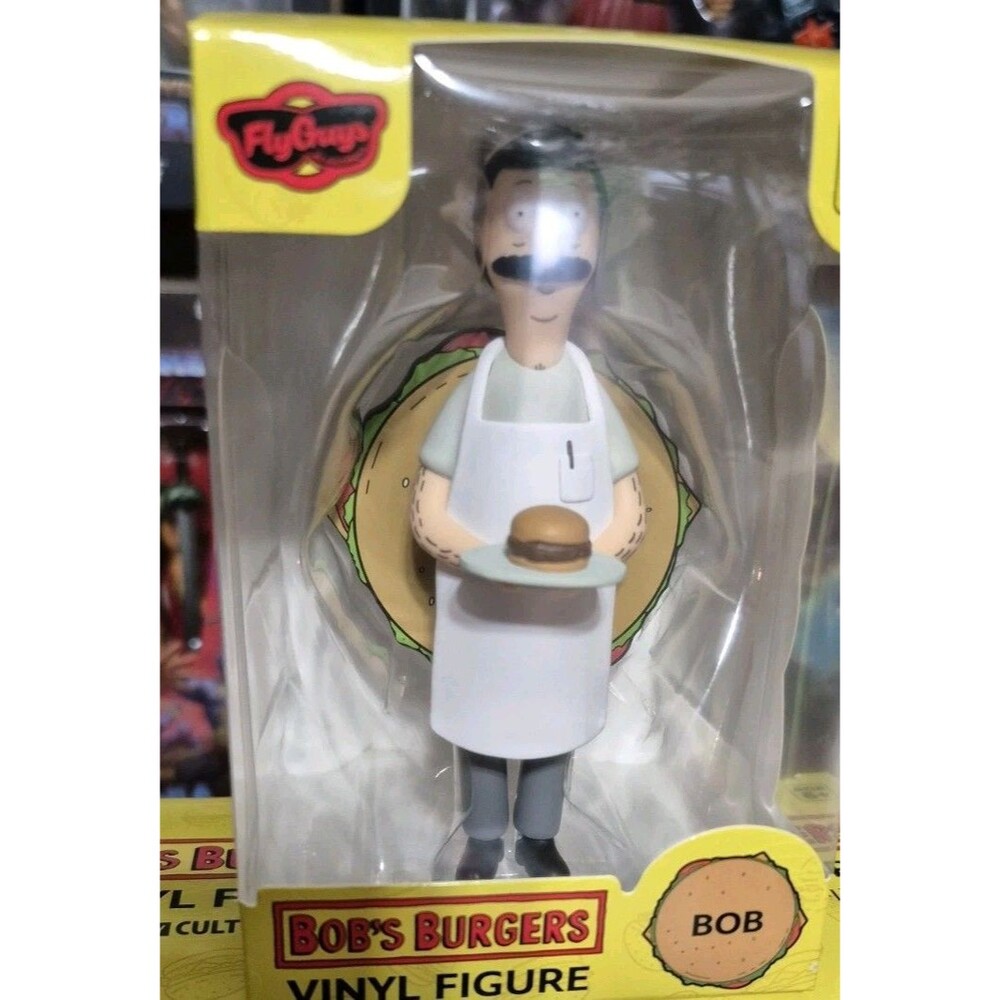 Bob's Burgers CultureFly Vinyl Figure Full Set (Bob Linda Louise Gene Tina) - Picture 5 of 14